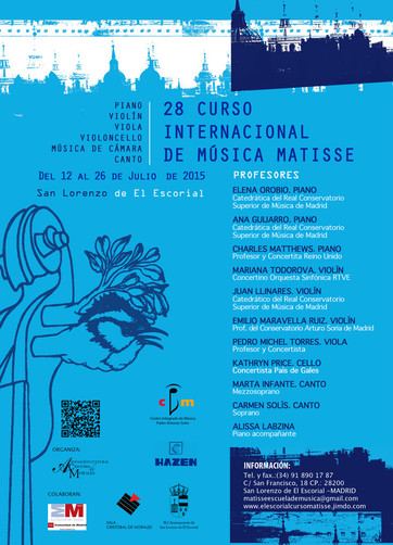 28 Curso Internacional de Música "Matisse"