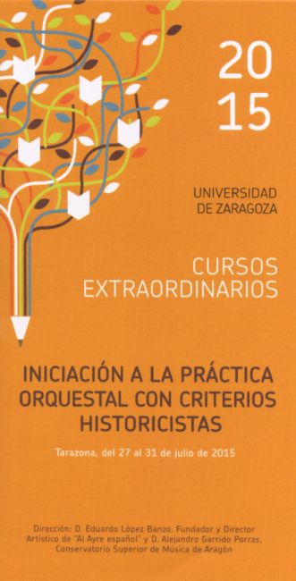 Curso: Iniciación a la práctica orquestal con criterios historicistas