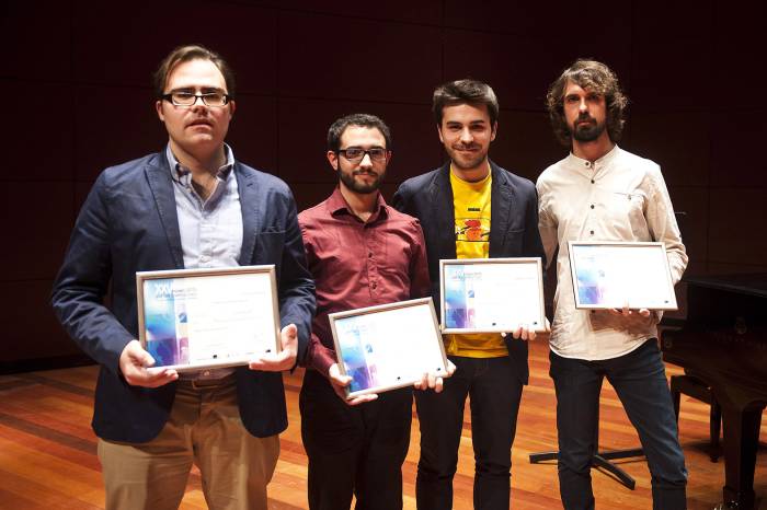 Óscar Escudero gana el Premio Jóvenes Compositores SGAE-CNDM 2015