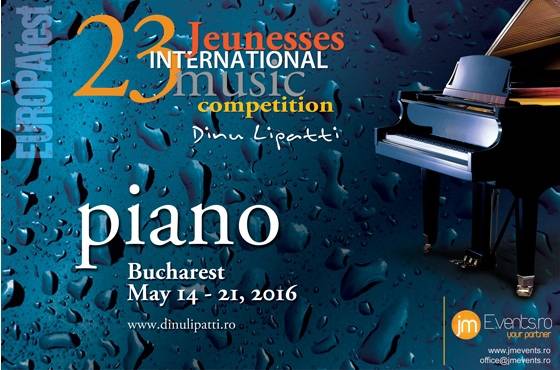 Concurso internacional de piano Dinu Lipatti 2016