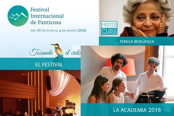 ACADEMIA 2016. Festival Intern. de Panticosa "Tocando el Cielo"