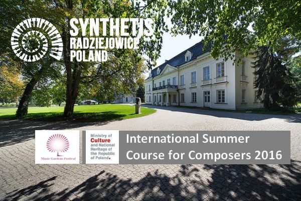 International Summer Course for Composers 2016. Polonia