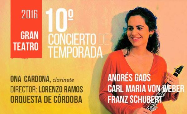 Gran éxito de Ona Cardona con la Orquesta de Córdoba