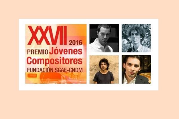Elegidos los finalistas del XXVII Premio Jóvenes Compositores (2016)