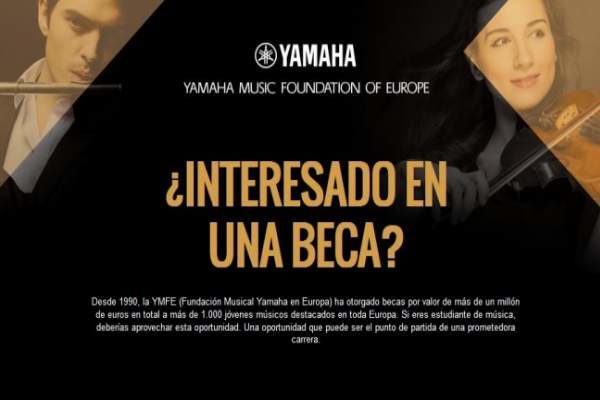 Beca para piano de Yamaha Music Foundation of Europe