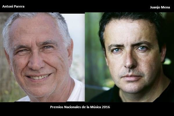 Juanjo Mena y Antoni Parera, son los Premios Nacionales de Música 2016
