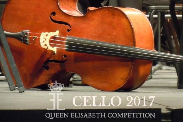 Cello 2017. Queen Elisabeth Competition. Bruselas