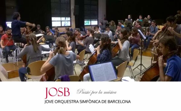 Plazas de Violín, Viola, Violonchelo, Contrabajo, Flauta, Trompa y Oboe en la Jove Simfònica de Barcelona